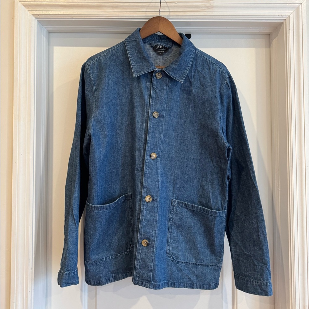 APC denim over-shirt